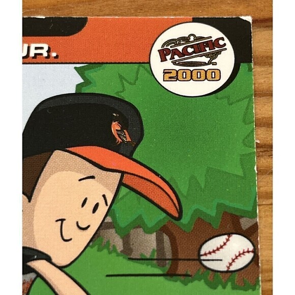 Backyard Baseball Card 2001 Cal Ripken Jr 3B Baltimore Orioles Pacific 2000 - Picture 5 of 10